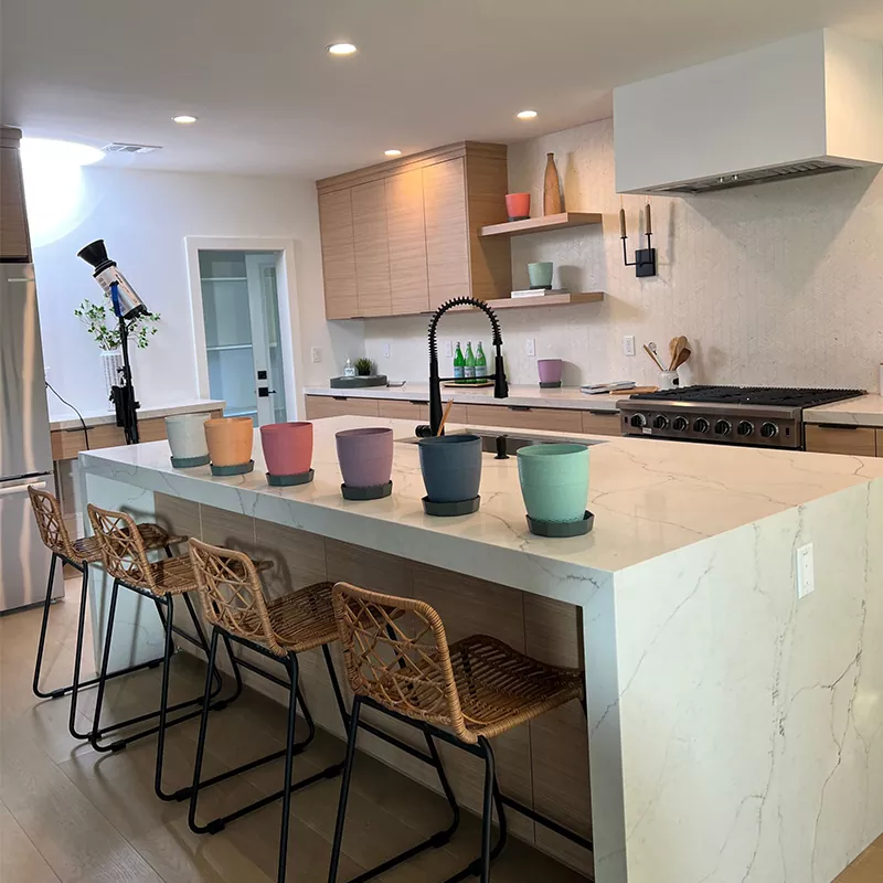 Эко-садоводство пластиковый цветочный горшок