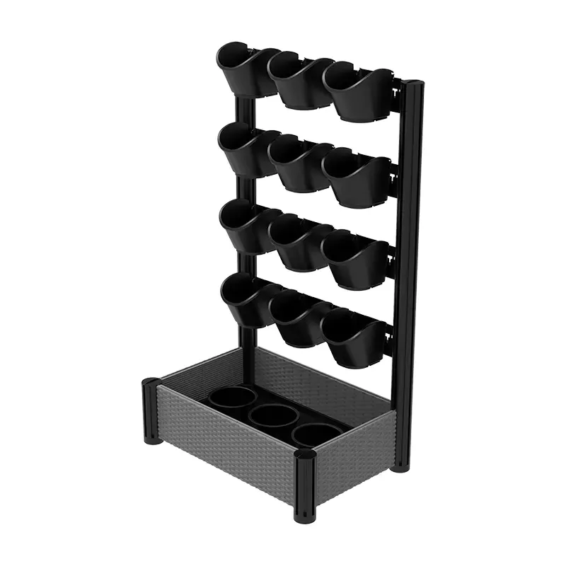 Крытая отдельно стоящая зеленая стена