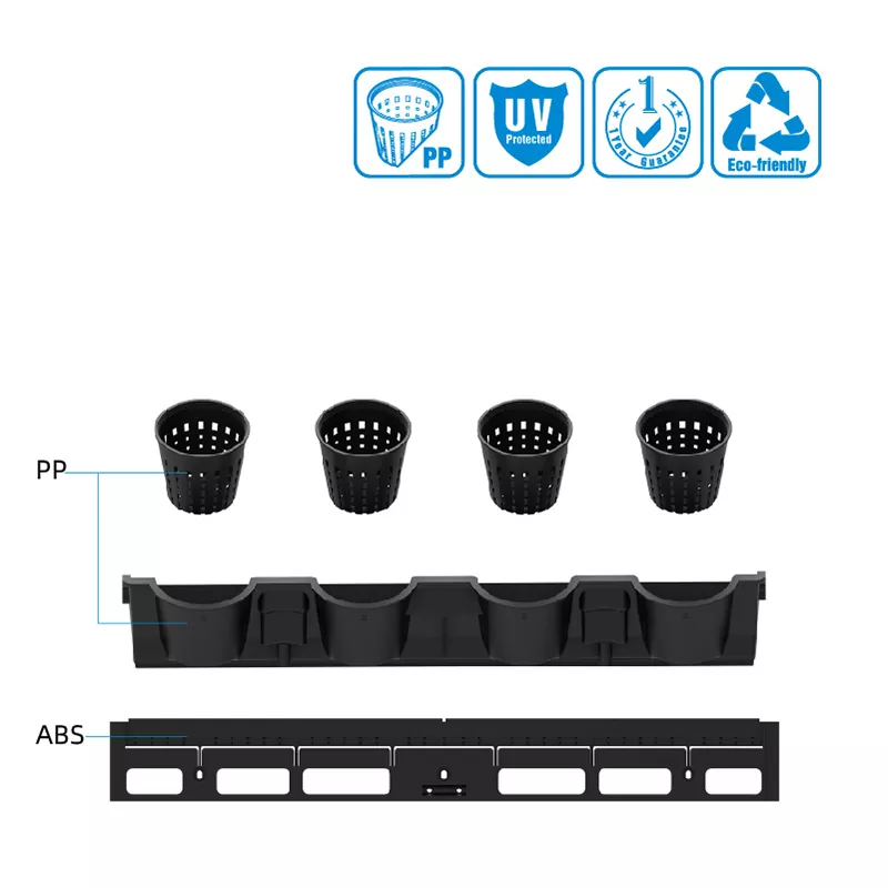 Вертикальный держатель для садового горшка с изображением